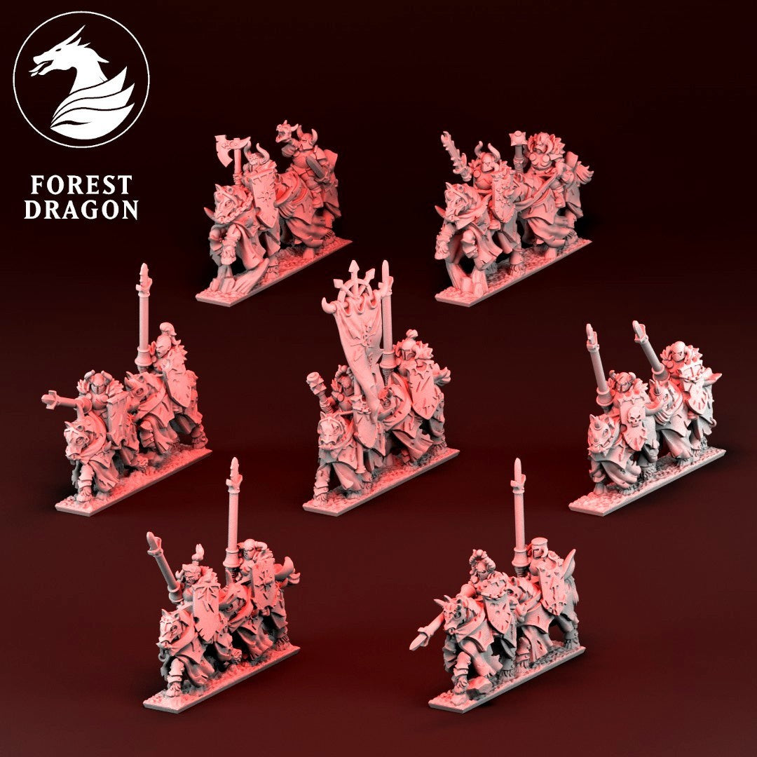 Despoilers Heavy Cavalry du chaos 10mm