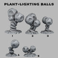 decor 5x plante alien 