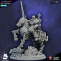 Captain on Mechanized Warhorse