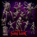 Cirque de Sang Lune Support staff equipe elfe noir fantasy