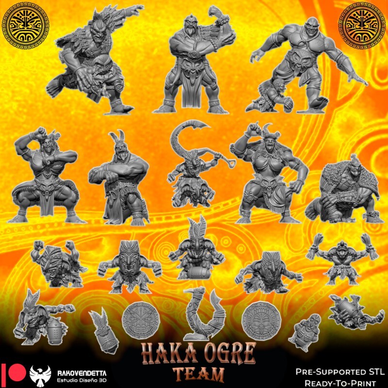 Ogres Haka team Fantasy Football