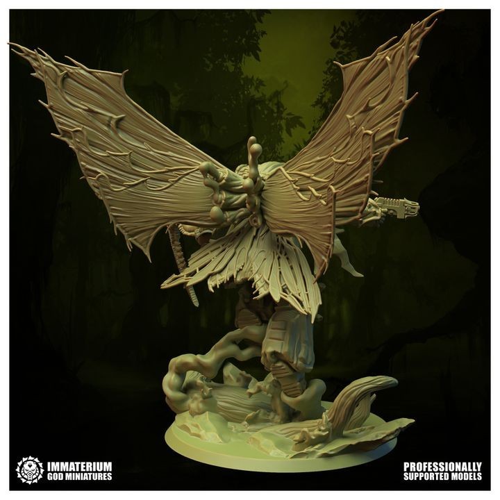 Putrefex, the spore-blight prophet hauteur 12 cm