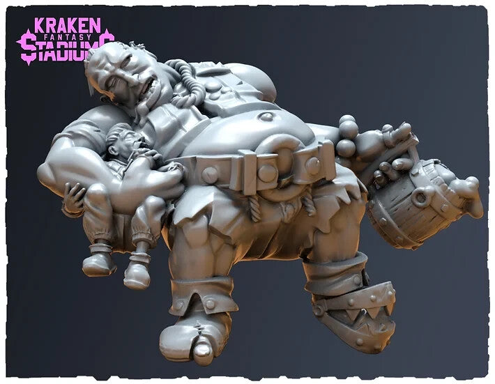 spectateur fan ogre saoul Fantasy Football