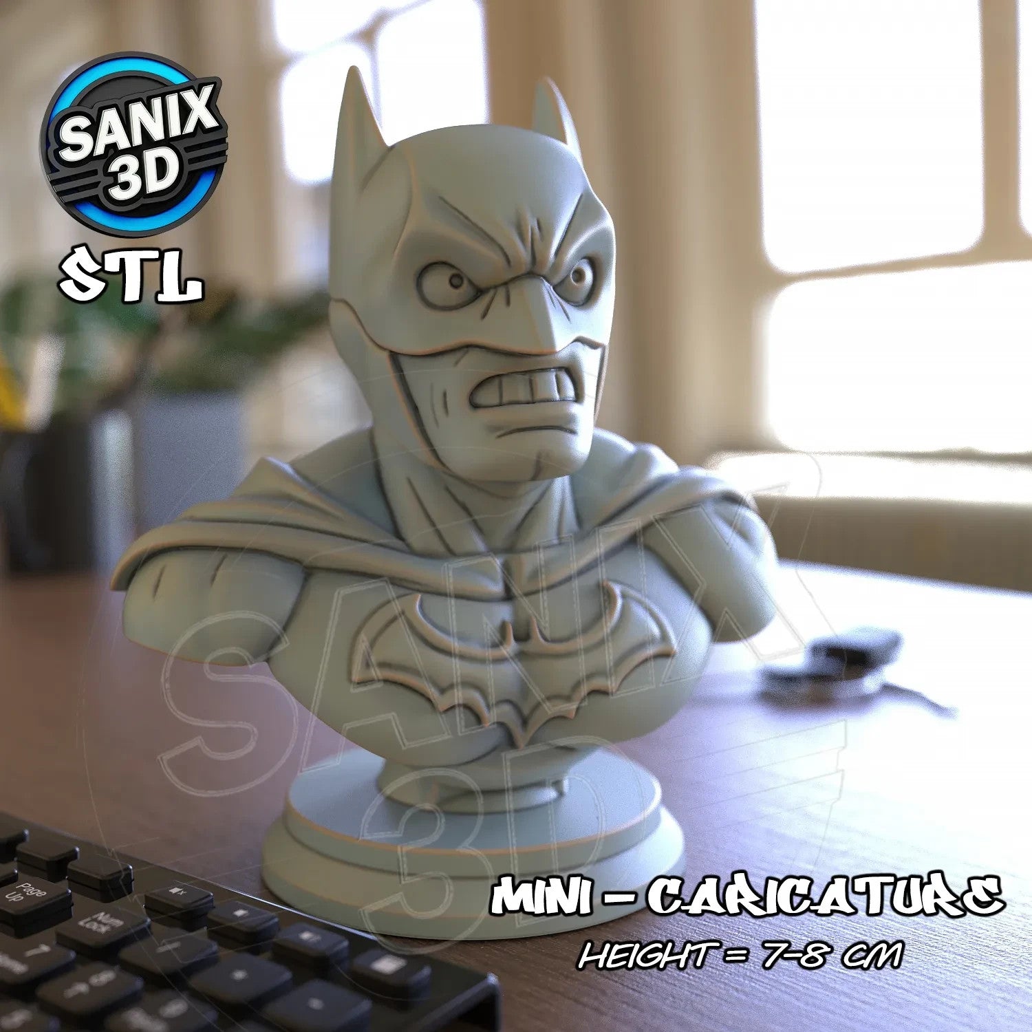 mini bust caricatures