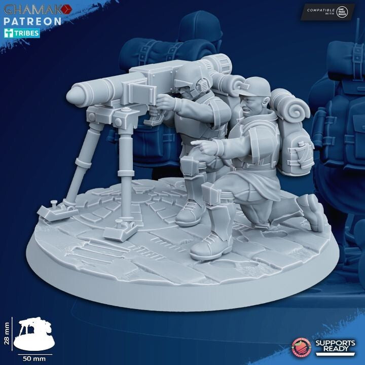 Heavy support weapons garde imperial