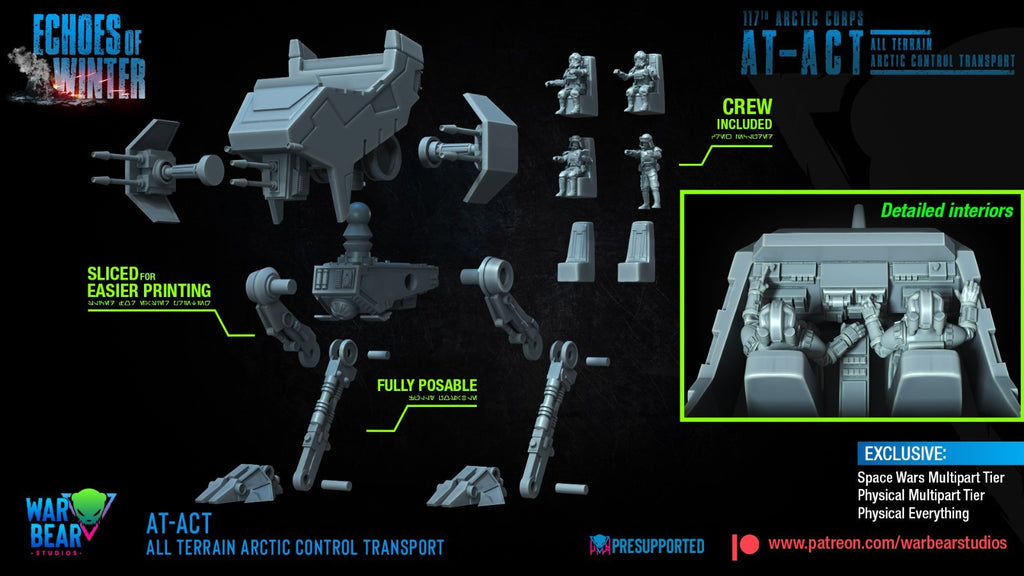 Arctic AT-ACT (All Terrain Arctic Control Transport)