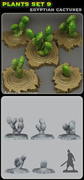 decor 5x plante alien 