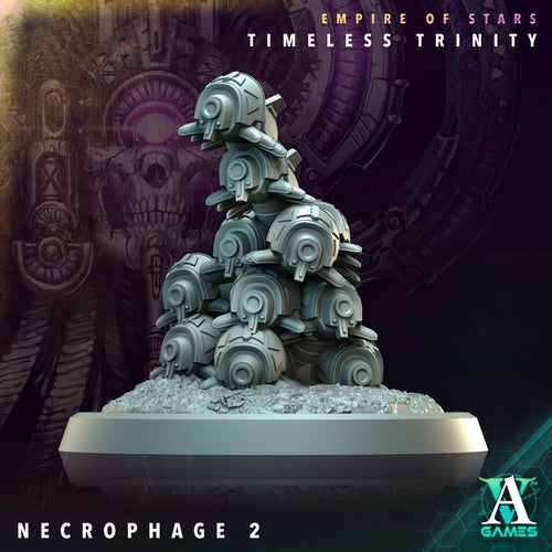 3 necrophage  socle 40mm