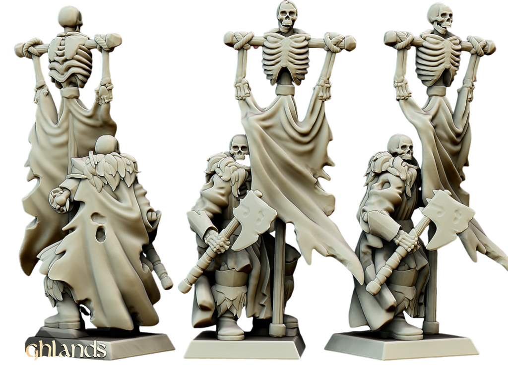 etat majors guerriers mort-vivant