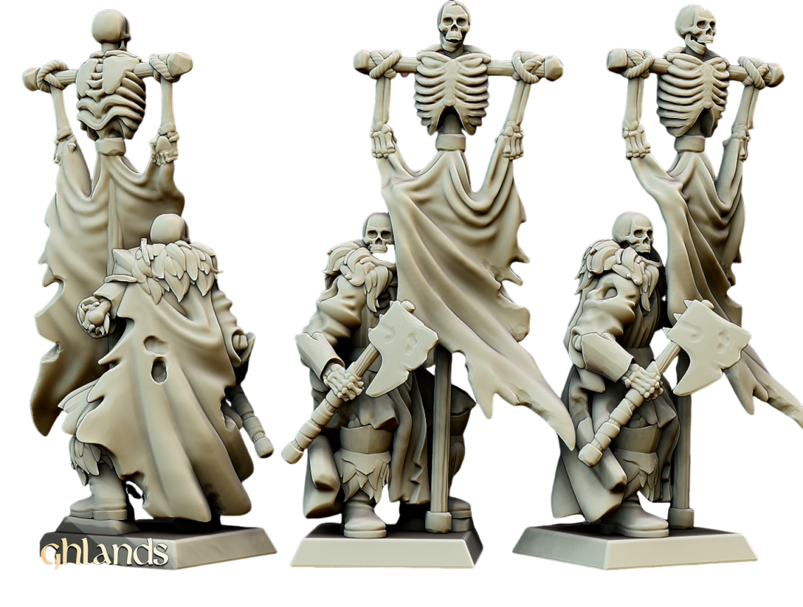 etat majors guerriers mort-vivant