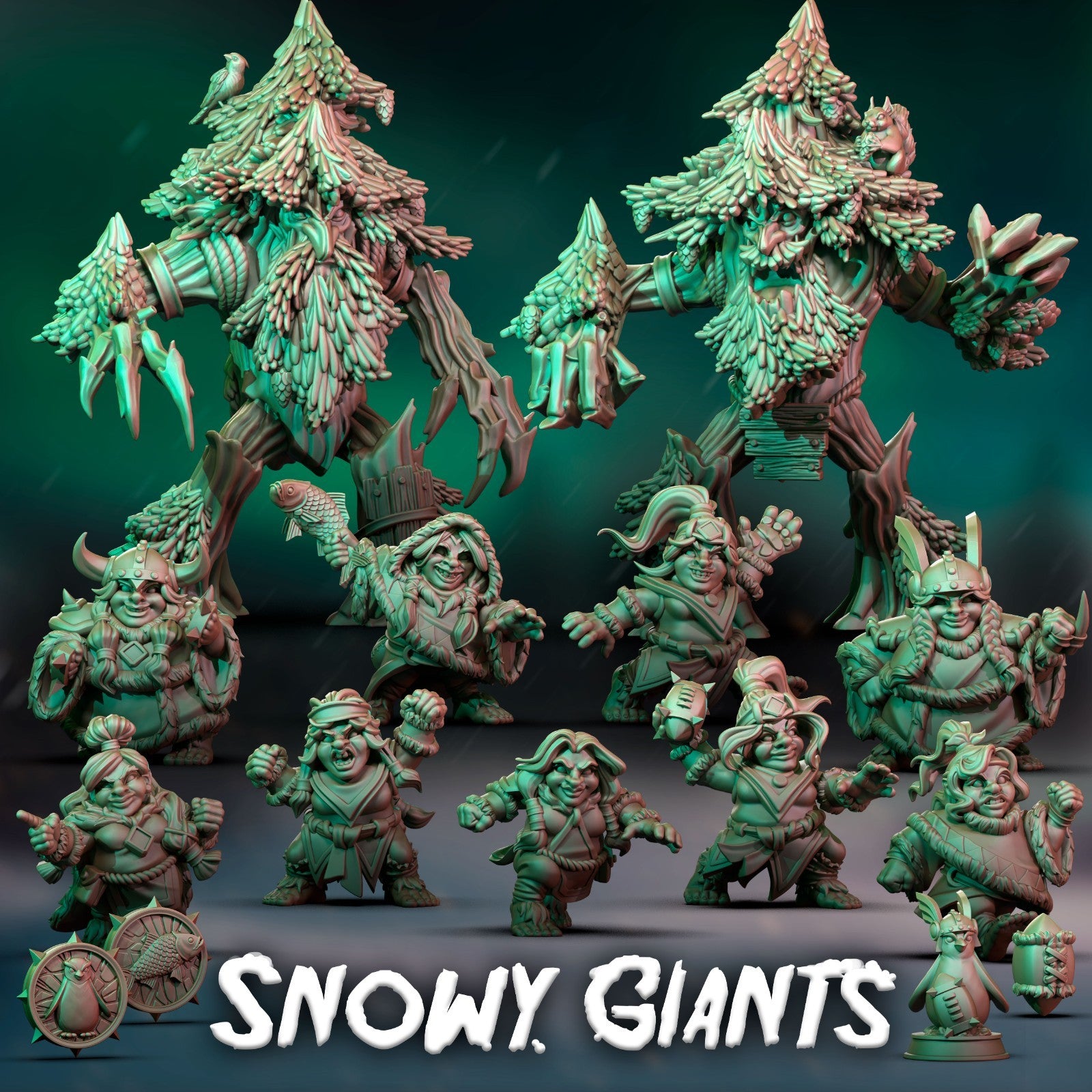 Snowy Giants halfling Fantasy Football