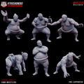 6 sumo guerrier