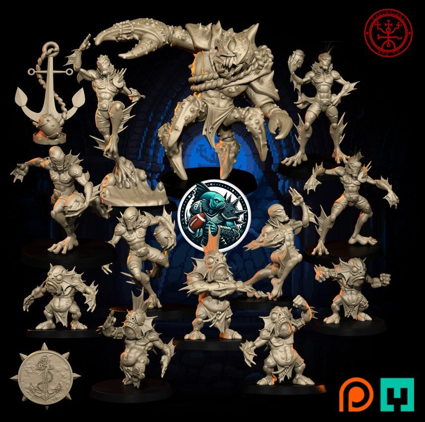 TORCHLIGHT "Deepside Krakens - Fantasy Footbal