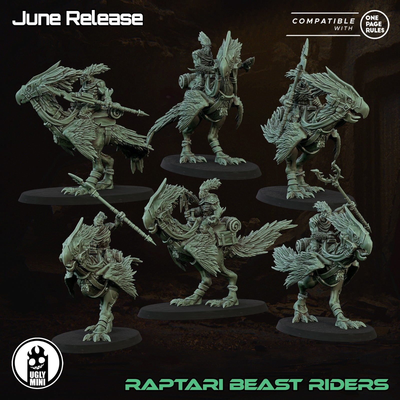 3 raptarie beast riders