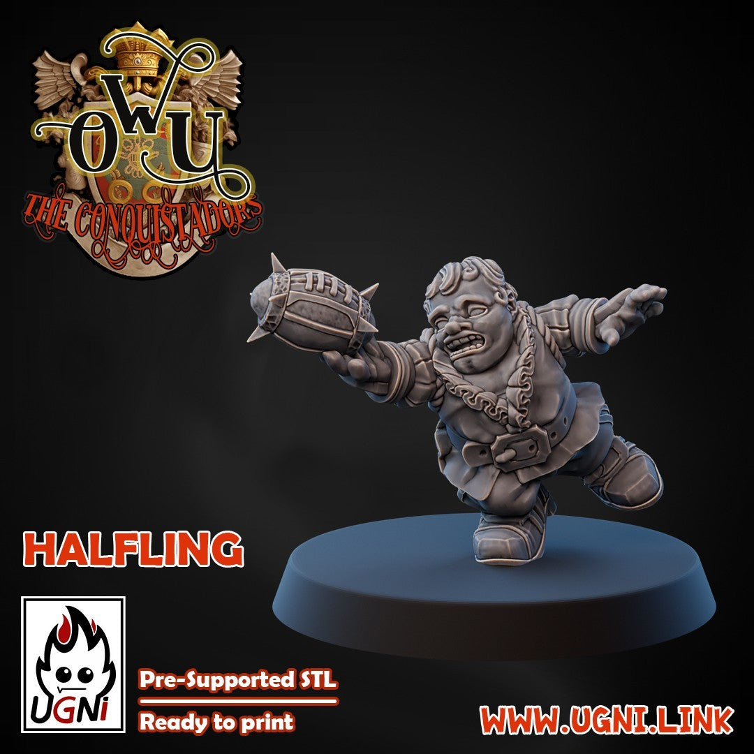 upgrade halfling  2 figurines equipe humaine Fantasy Football