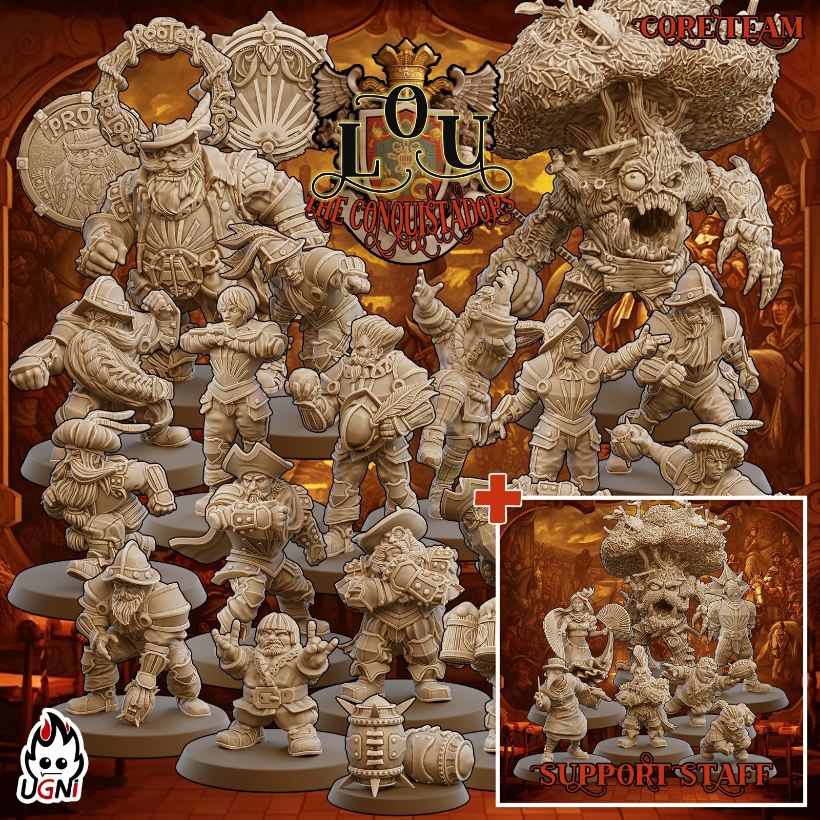 Lords of the Old Union (Conquistador Style) equipe humaine Fantasy Football