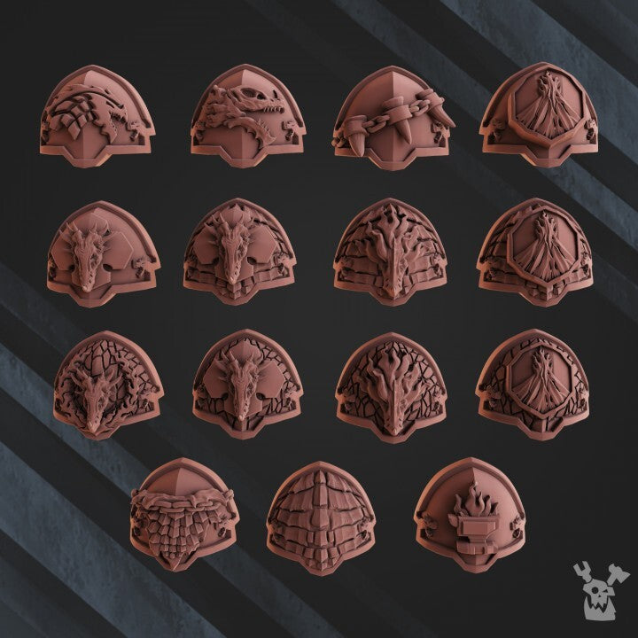 Volcano Armor Squad Lézard de Feu 