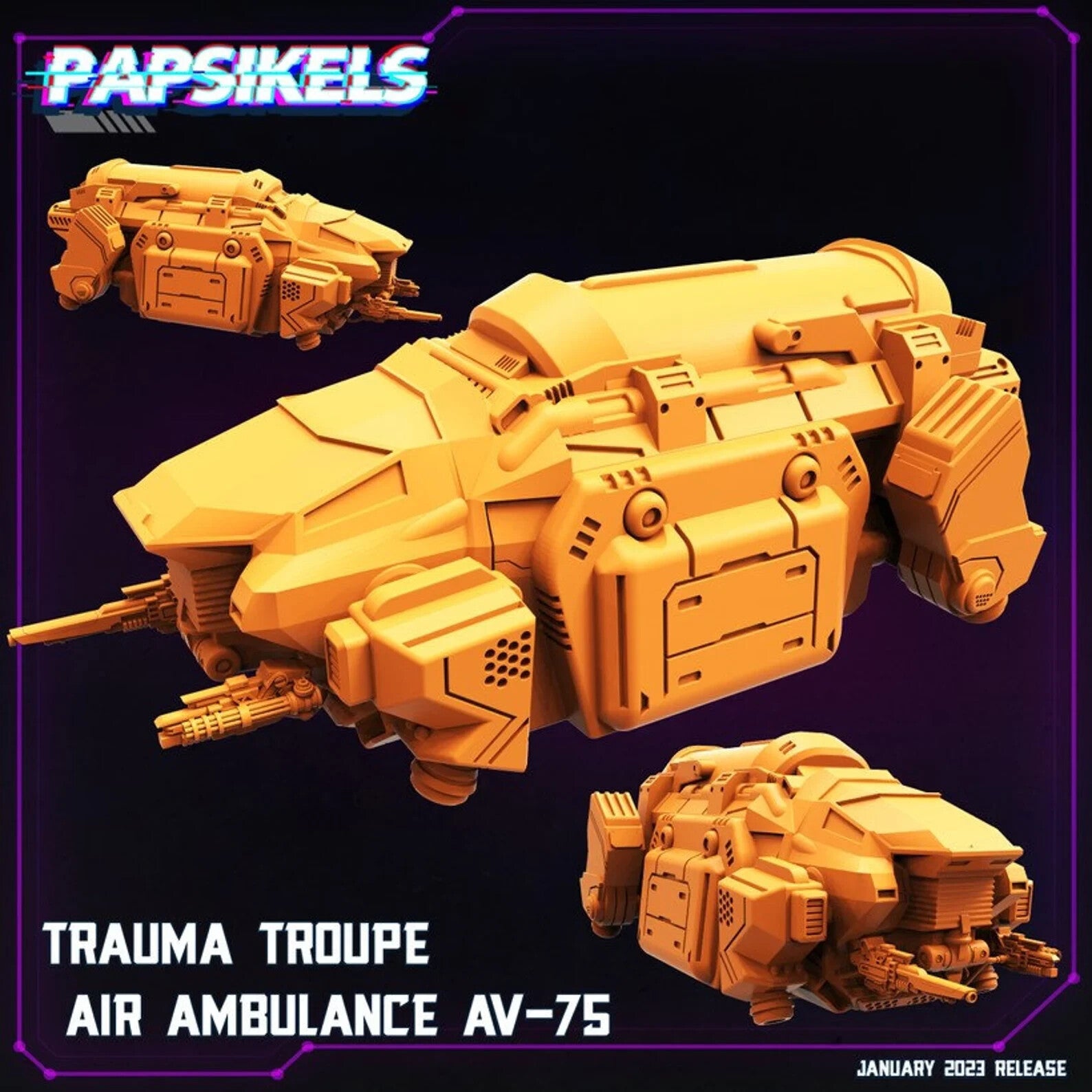 trauma team  air ambulance compatible cyberpunk
