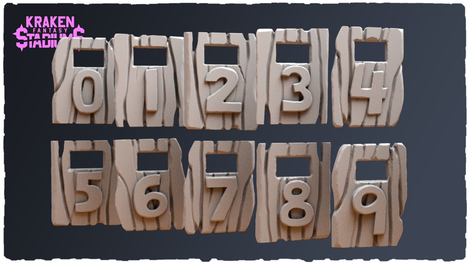 panneau de score terrain