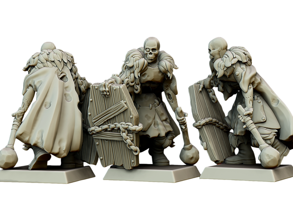 etat majors guerriers mort-vivant