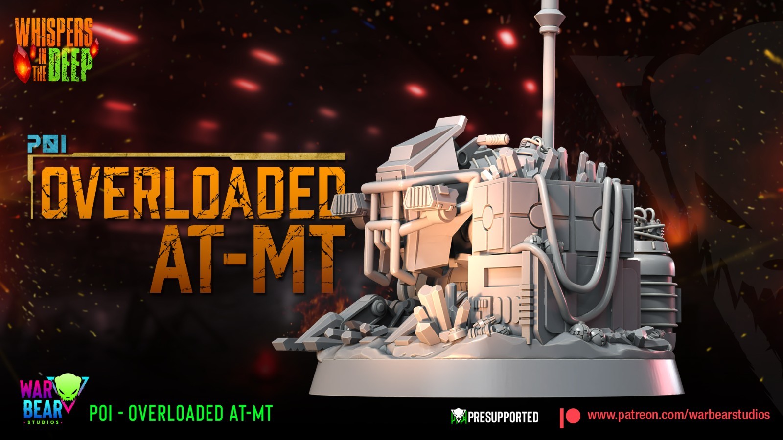 Overloaded AT-MT (All Terrain Mining Transport) 1 objectif