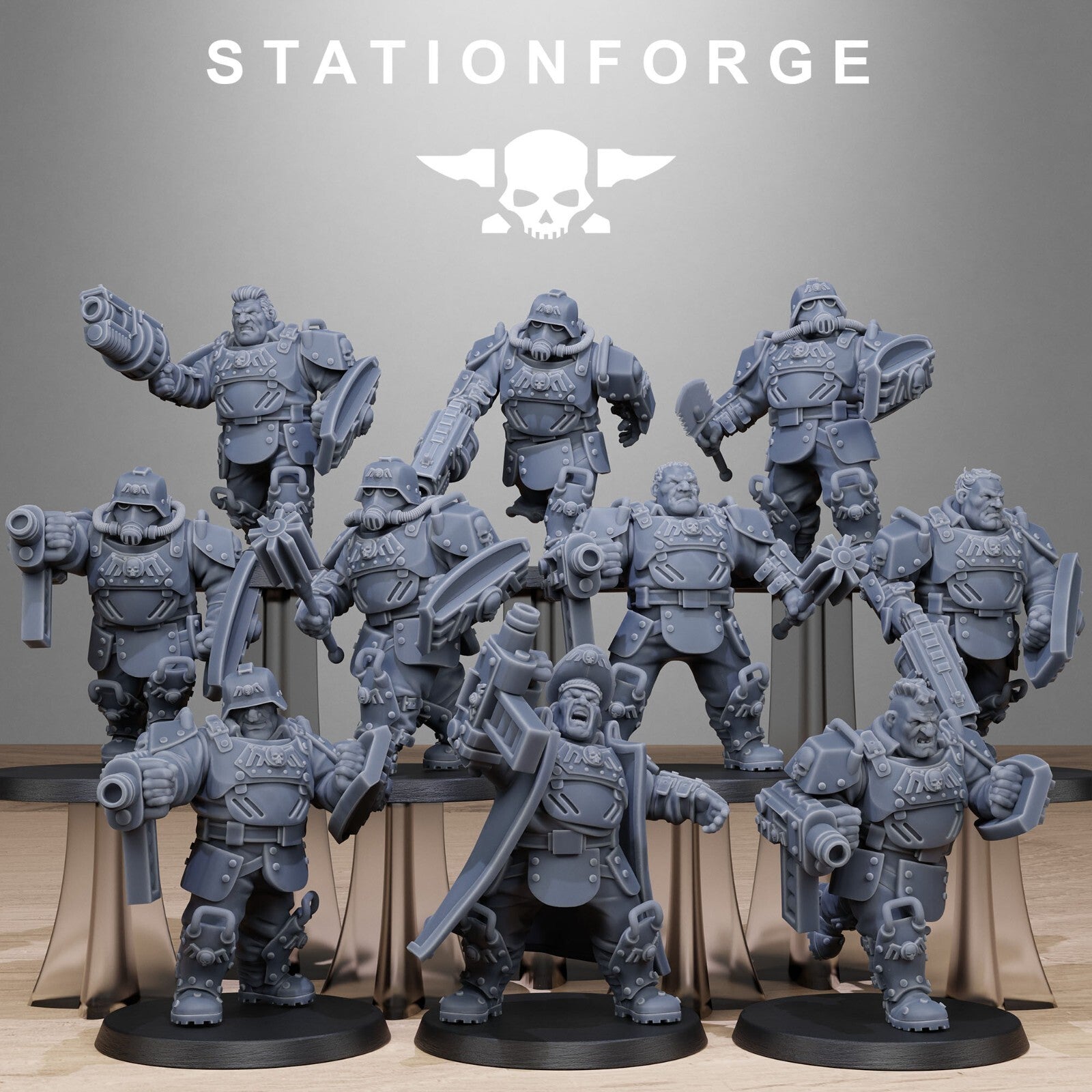 10 GrimGuard Armored Mutants