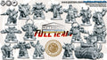 Mountain Team 16 miniatures Fantasy Football  equipe naine