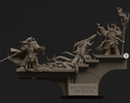 DIORAMA l'empereur protege