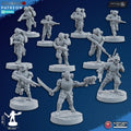 Freedom Guard Assault Team 10 poses 