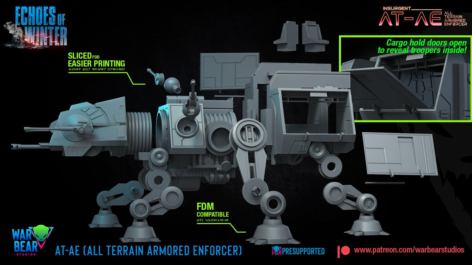 Insurgent AT-AE (All Terrain Armored Enforcer)