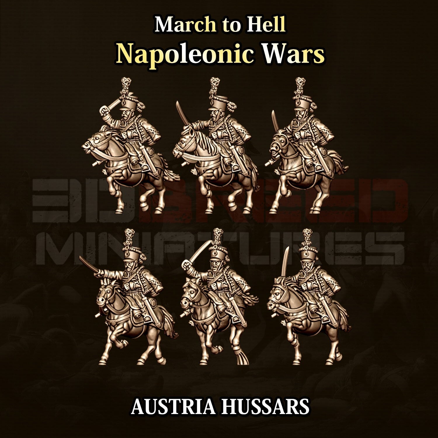 cavalerie hussard autrichien 15MM