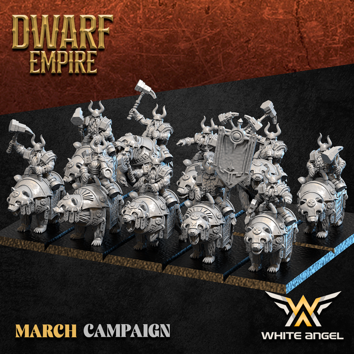 chevaucheur d'ours nain - DWARF EMPIRE
