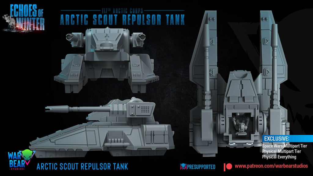 Arctic Scout Repulsor Tank