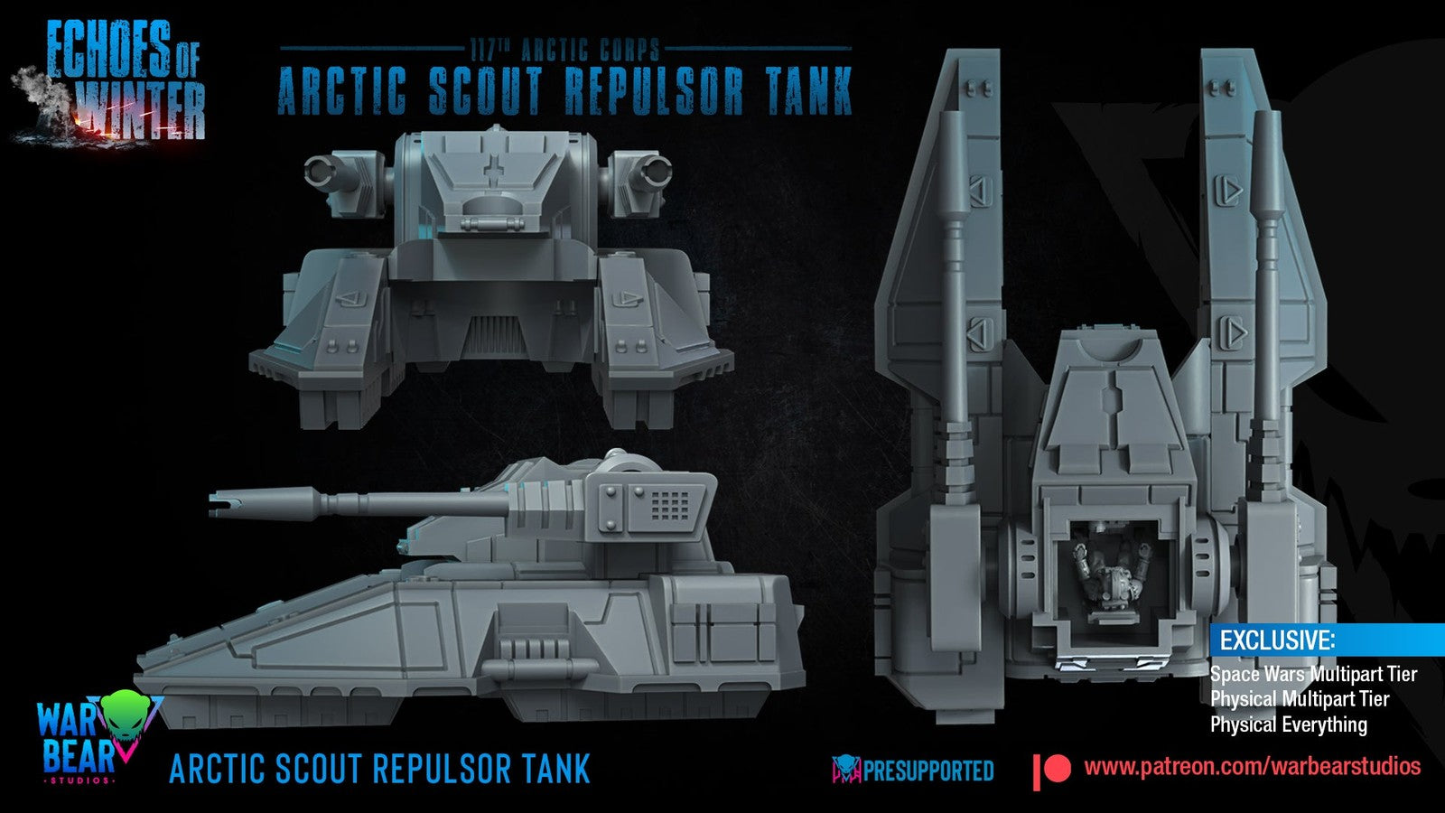 Arctic Scout Repulsor Tank