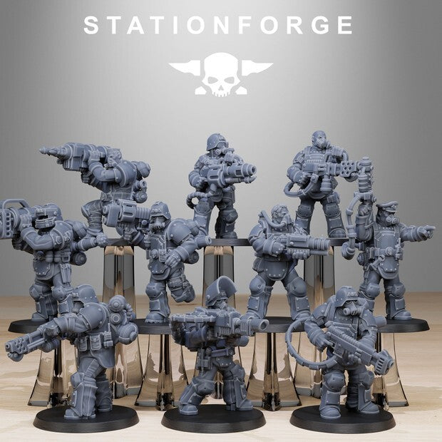 10 GrimGuard Armored Squad 