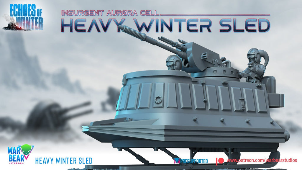 Heavy Winter Sled