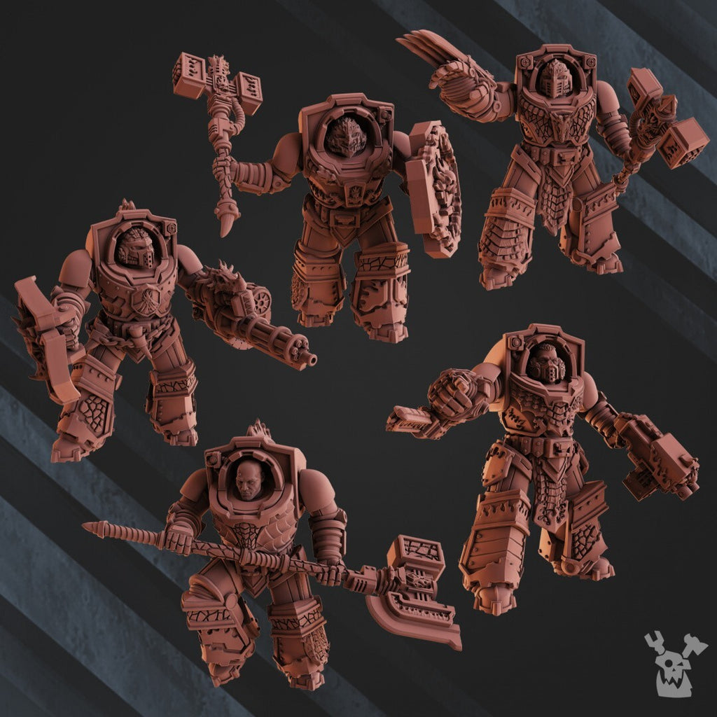 Volcano Armor Squad Lézard de Feu 