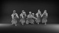 escouade soldat artique
