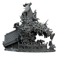 diorama seigneur vampire
