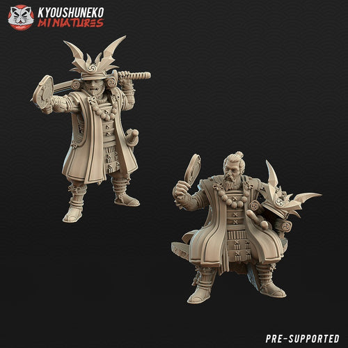 2 daimyo japonais