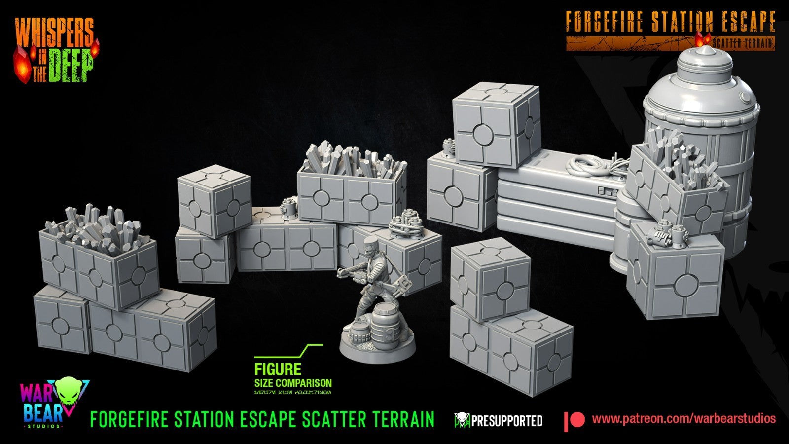 Forgefire Station Escape Scatter Terrian