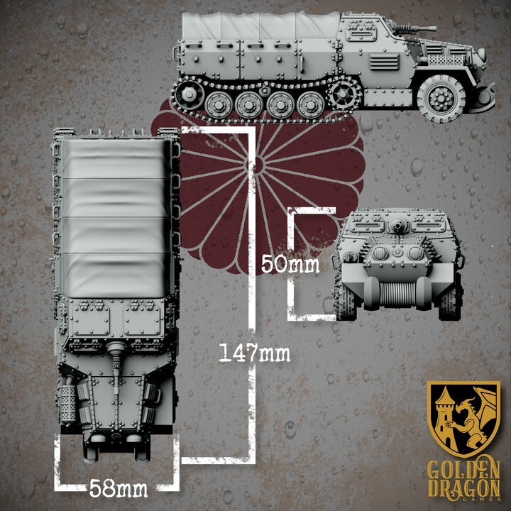 Empire of Japan -  Type 94 Halftrack  garde imperial