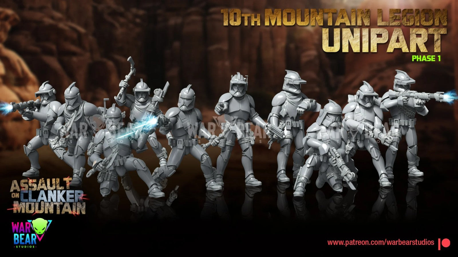 10th Mountain Legion Regulars Phase 1
