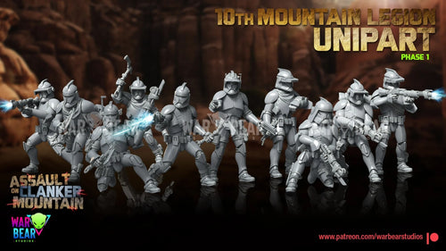 10th Mountain Legion Regulars Phase 1