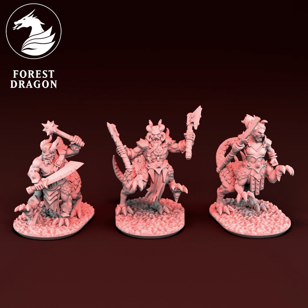 Despoilers Lizard Ogres  du chaos 10mm