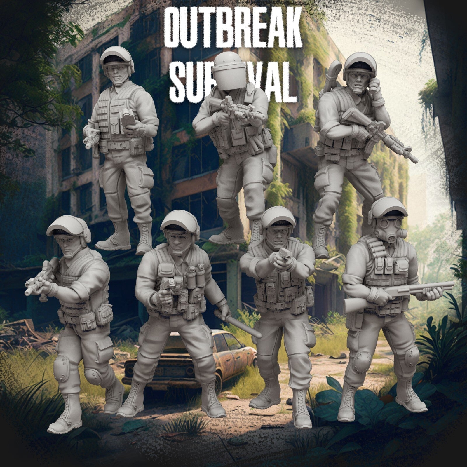 7 survivants last of us zombicide