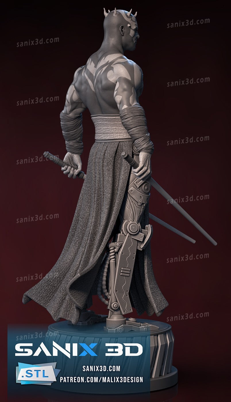FIGURINE DE 22CM DE HAUT darth maul  figurine fan art