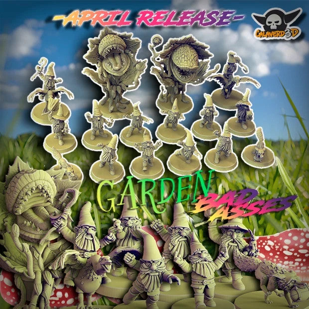 Garden Bad-asses equipe fantasy