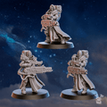 3 White Fangs Hunters 
