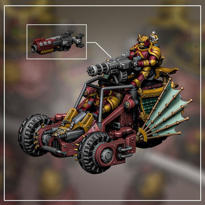 Manzu Ama - Type R2 ATV samurai
